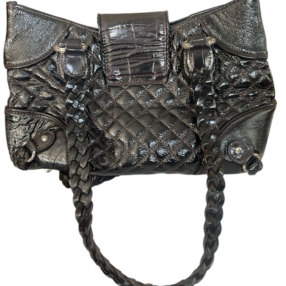 BRIGHTON Elegant Black Quilted Women's Bag - Picture 5 of 14